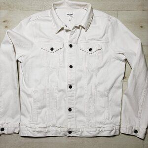 FRAME Denim L’Homme White Jacket London Los Angeles Men's Size XXL